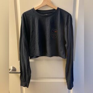 Cropped Billabong Hawaii Cotton Long-sleeve Tee